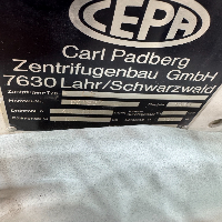 Cepa Z 41 Tubular High Speed Centrifuge image 2